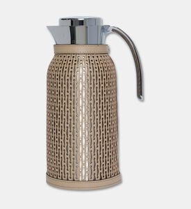 Pinetti Diana Leather Covered Carafe, Taupe, 1.5-l, Packshot View
