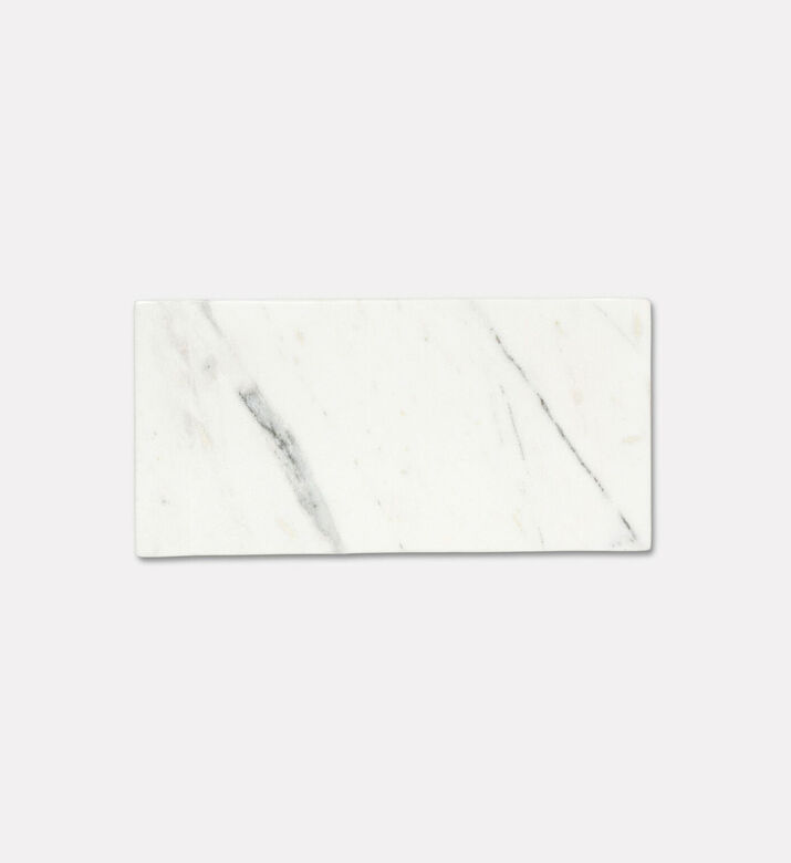 Home Deco and More Tracy Solid Marble Tray, Packshot View