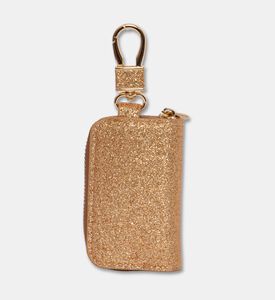 StickyBestie Glitter Mini Coin Purse Charm, Gold, Packshot View