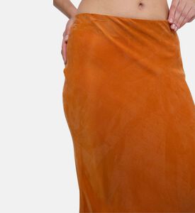 Niluu Ruffle Hem Maxi Skirt, Model View