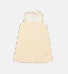 La Mia Bambina Quilted Embroidered Logo Dress, Packshot View