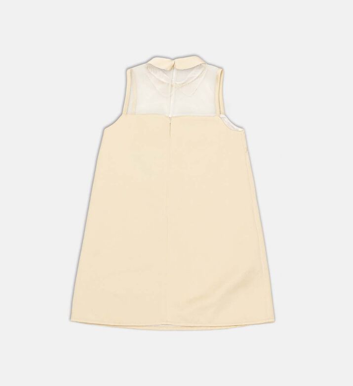 La Mia Bambina Quilted Embroidered Logo Dress, Packshot View