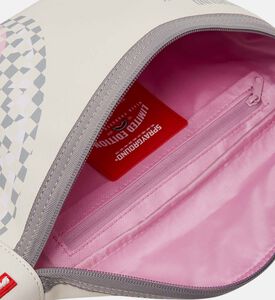 حقيبة كروس بودي بنقشة مربعات