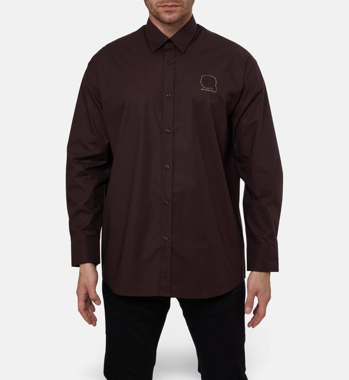 Karl Lagerfeld Ikonic Karl-motif Shirt, Model View