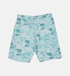 All-over Tropical-print Shorts