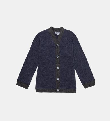 Cleo V-neck Knit Wool Cardigan