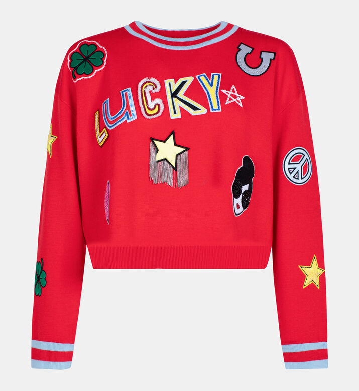 Gleeson Stace Face Patch Pullover