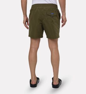 Hackett London Icon Logo-print Elastic Waistband Shorts, Green, Xxl, Model View