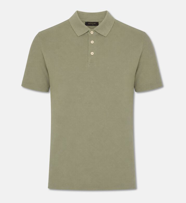 Slowear Classic Short-sleeve Polo Shirt, Packshot View