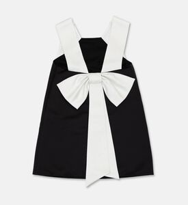 La Mia Bambina Dress, Black, 12.5y, Packshot View