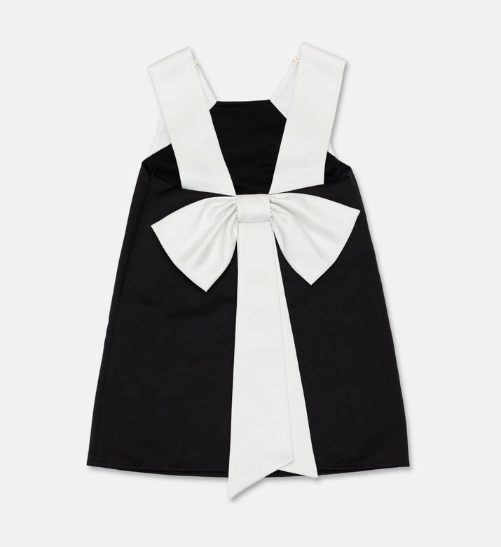 La Mia Bambina Dress, Black, 12.5y, Packshot View