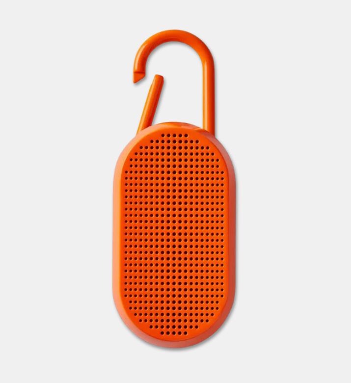 Lexon Design Mino T Bluetooth Speaker, Orange, Packshot View