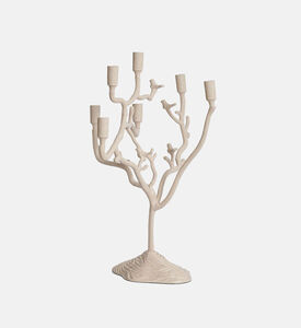Light and Living Jardia Branch Candle Holder, White, 60x35x70-cm, Packshot View