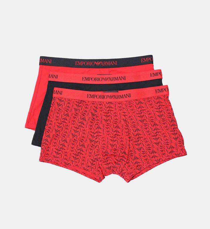 Logo Waistband 3-pack Boxers Set