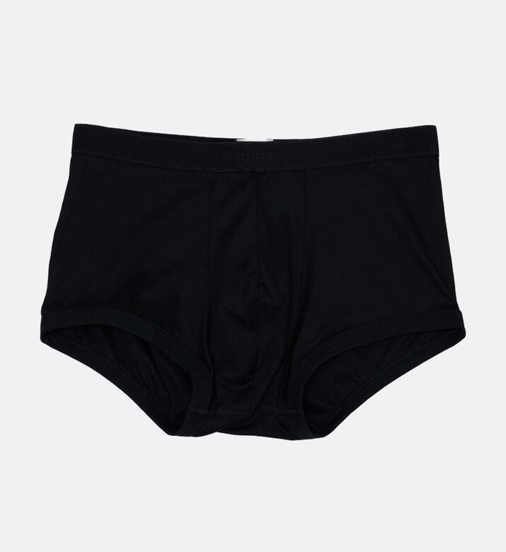 Elastic Waist Cut-outs Boxer Brief