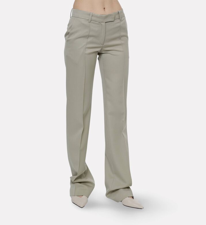 The Attico Tailored Pressed Creases Pants, Model View