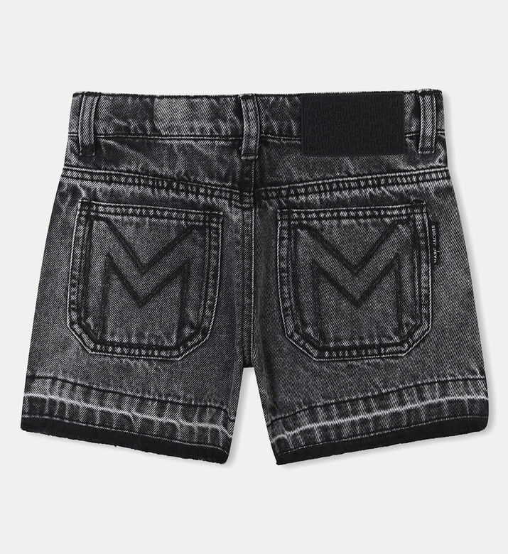 Flower Embellishment Denim Shorts Flower Embellishment Denim Shorts