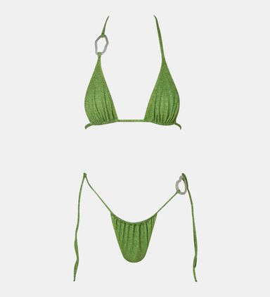 Kaia Logo-detailing Bikini Bottom