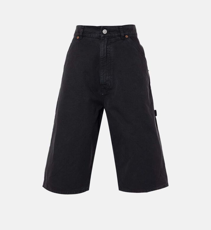Button Closure Regular-fit Shorts