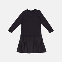 Pleated T-shirt Dress