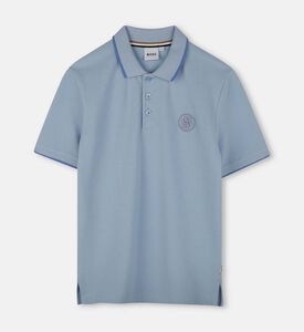 قميص بولو بشعار مطرز