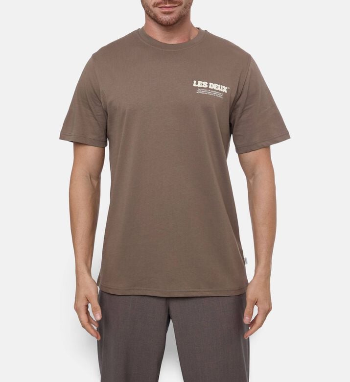 Les Deux Ts Dynamic, Brown, Xl, Model View