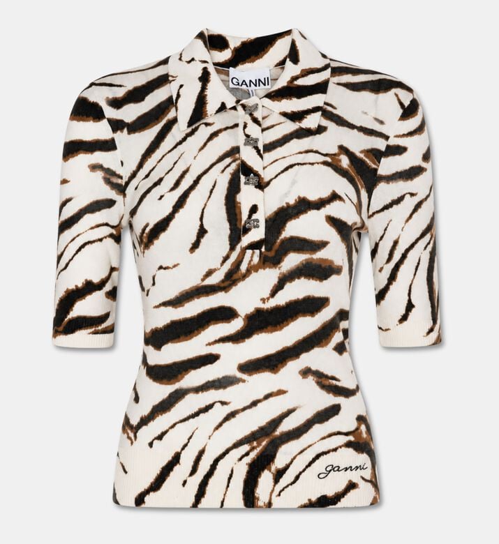 Ganni Polo Sheer, Packshot View