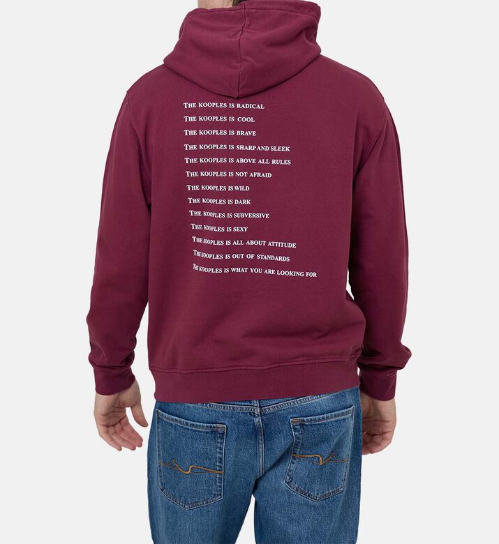 سويت شيرت قطن بطبعة وات إذ