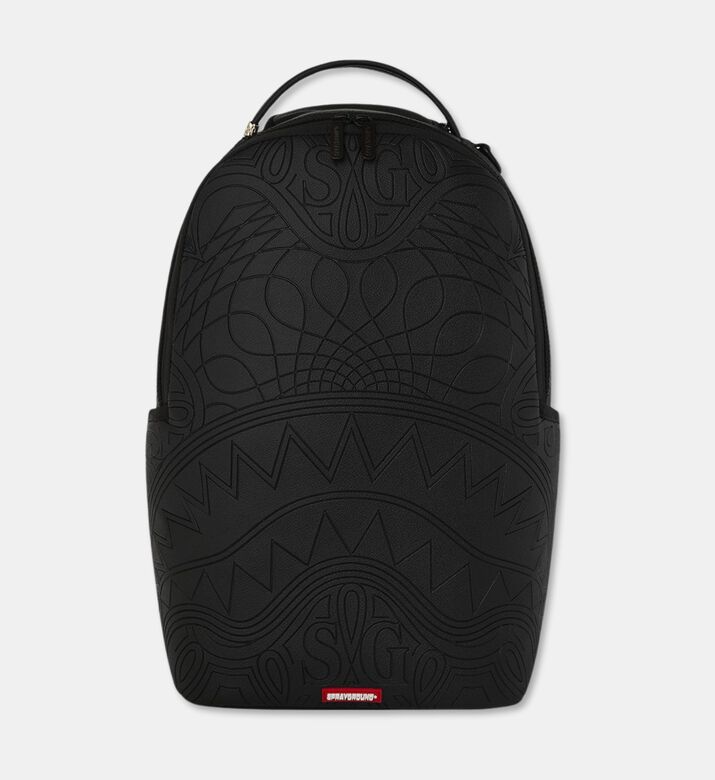 Sprayground Monogram Shark-embossed Backpack, Packshot View