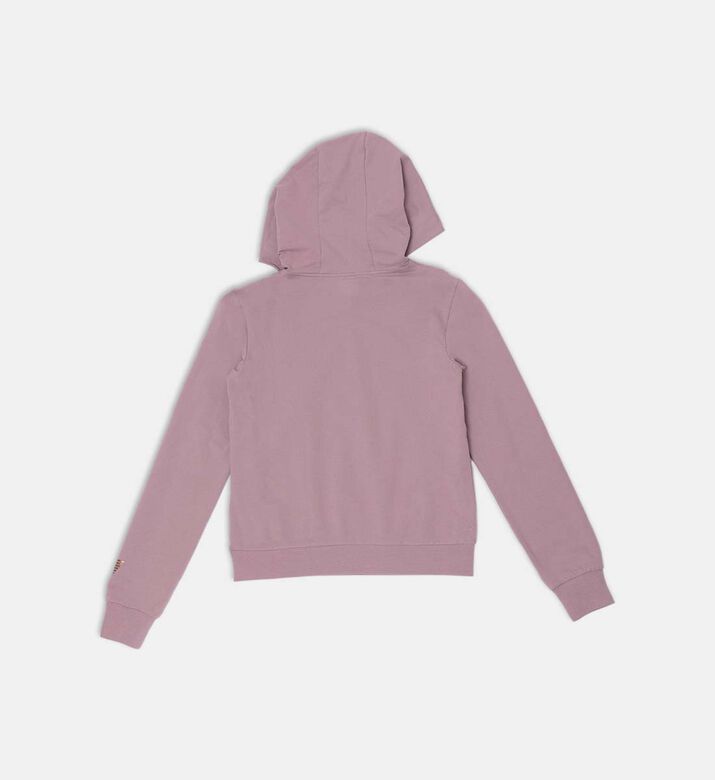 Cotton Snug-fit Hooded Sweatshirt