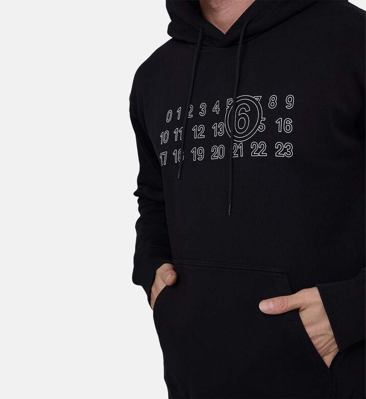 Drawstring Closure Hooded Sweatshirt Drawstring Closure Hooded Sweatshirt