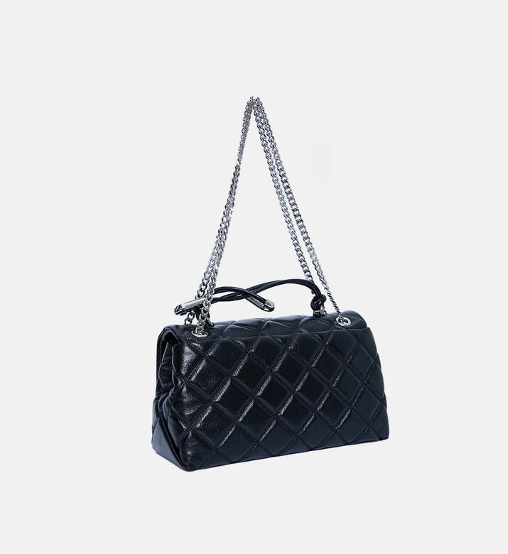 حقيبة كتف مبطنة بيدين علويتين قابلة للتغيير