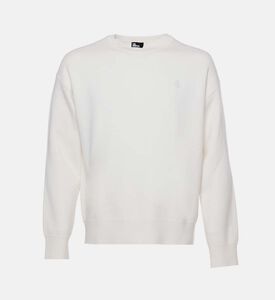 The Kooples Tonal Embroidered Logo Knit Sweater, Packshot View The Kooples Tonal Embroidered Logo Knit Sweater, Packshot View