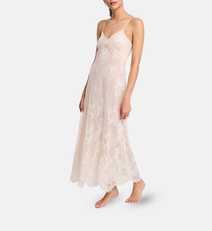 Giselle Draped Open Back Gown
