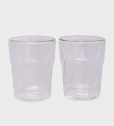 Chantilly Espresso Glass 2-piece