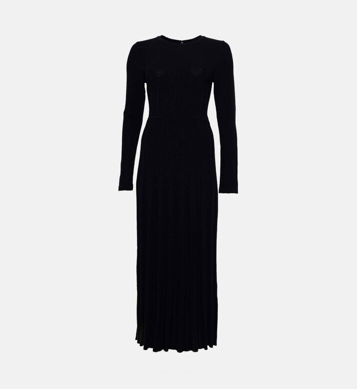 The Kooples Pleated Knit Maxi Dress, Packshot View