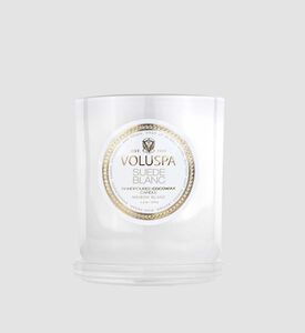 Suede Blanc Classic Candle