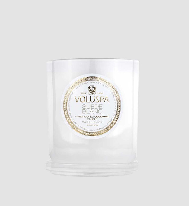 Suede Blanc Classic Candle