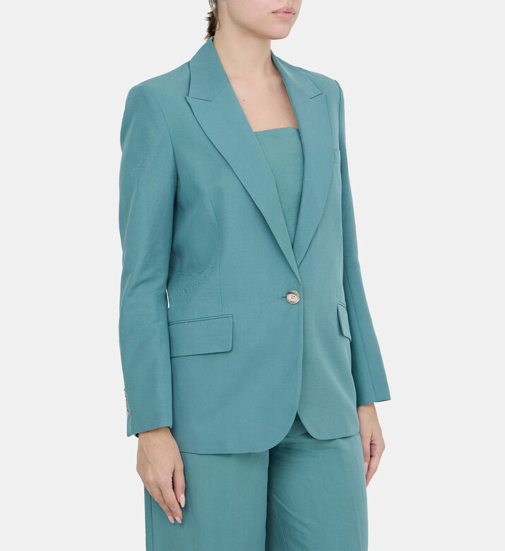 Gayne Belted Suit Jacket Gayne Belted Suit Jacket