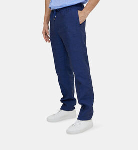 Wool Drawstrings Chino Trousers