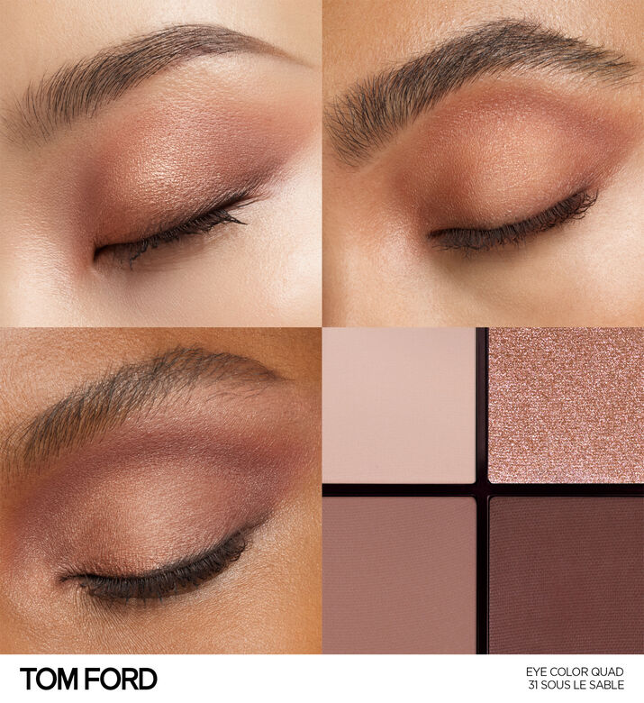 Tom Ford Eyeshadow Runway Quad Powder, Sous-le-sable, Packshot View