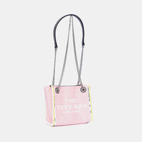 The Denim Chain Crossbody Tote Bag