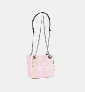 The Denim Chain Crossbody Tote Bag The Denim Chain Crossbody Tote Bag