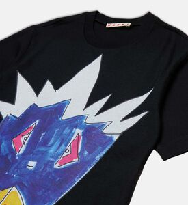 Graphic-print Round Neck T-shirt