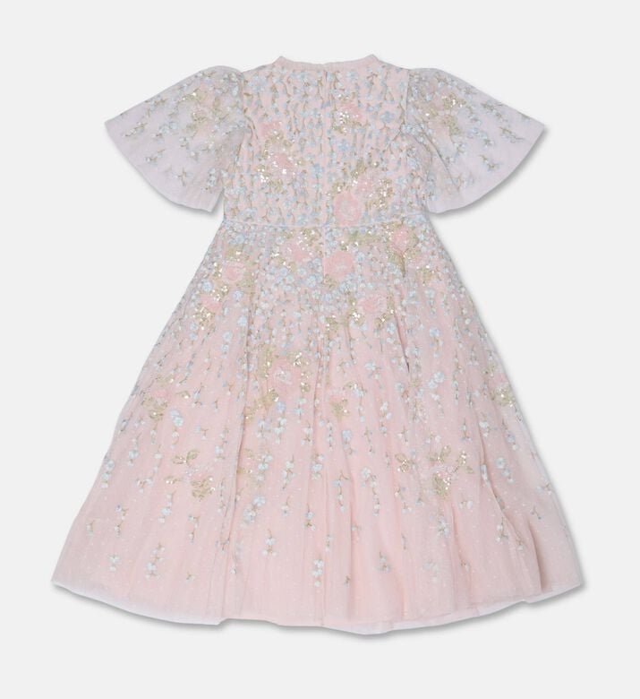 Needle And Thread Blossom Sheer Sequin-embroidered Floral Mini Dress, Packshot View