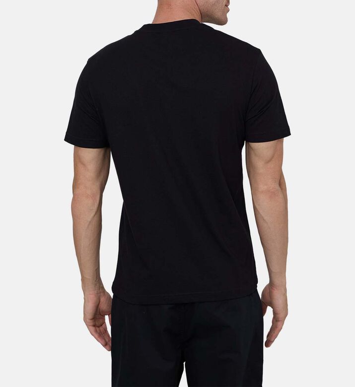 تيشيرت بنقشة أحرف العلامة