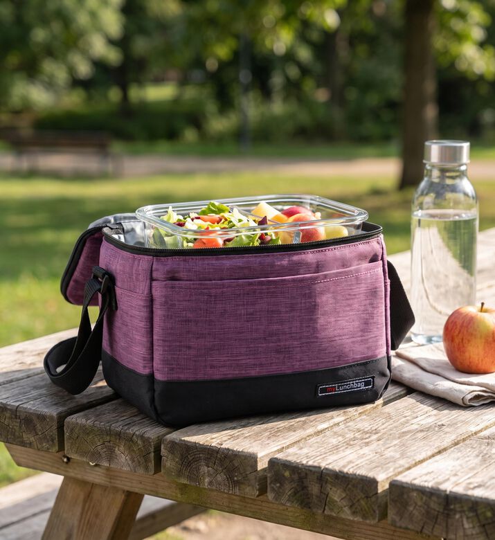 Iris Barcelona Real Lunchbag Glass Container, Model View