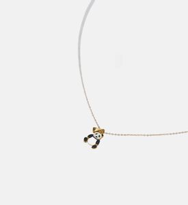 قلادة باندا عيار 18 قيراط