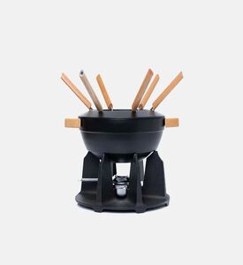 Le Creuset Cast Iron Fondue Set, Packshot View