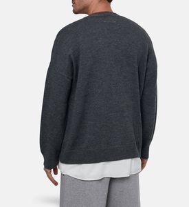 MM6 Logo-embroidery Button Closure Cardigan, Model View